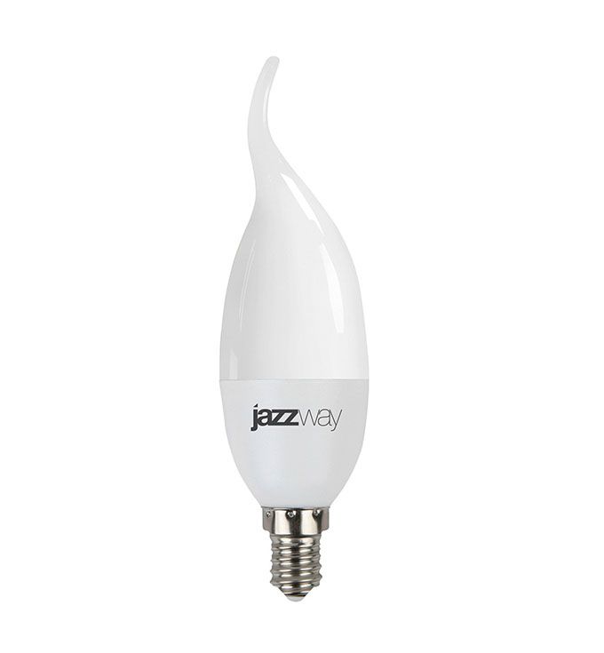 Светодиодная лампа Jazzway PLED-SP CA37 свеча на ветру LED 9W E14 3000K