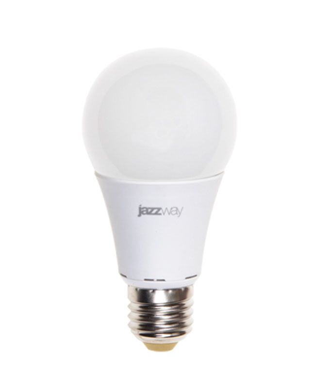 Светодиодная лампа Jazzway PLED-ECO A60 в форме шара LED 7W E27 5000K 240°