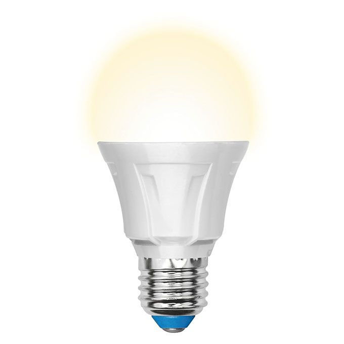 Диммируемая светодиодная лампа Uniel Palazzo DIM шар LED 11W A60 E27 
3000K (матовое стекло)