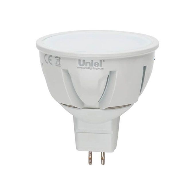 Диммируемая светодиодная лампа Uniel Palazzo DIM JCDR MR16 LED 7W GU5.3 
4500K (матовое стекло)