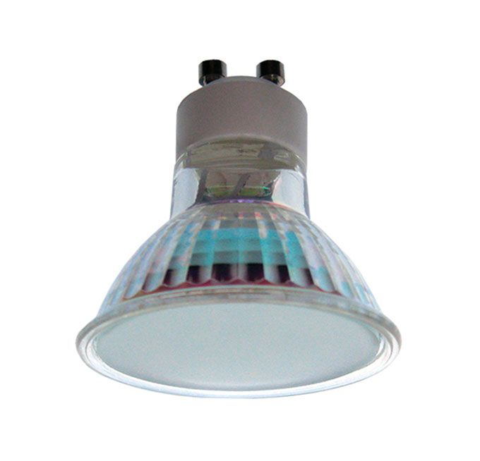 Светодиодная лампа Ecola Light рефлектор GU10 LED 3W (матовое стекло) 
2800K