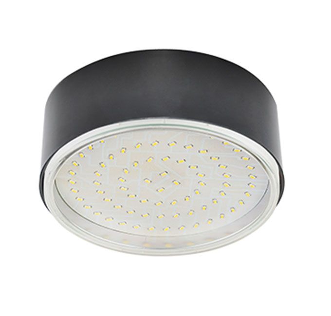 Накладной светильник Ecola GX70-N50 черный