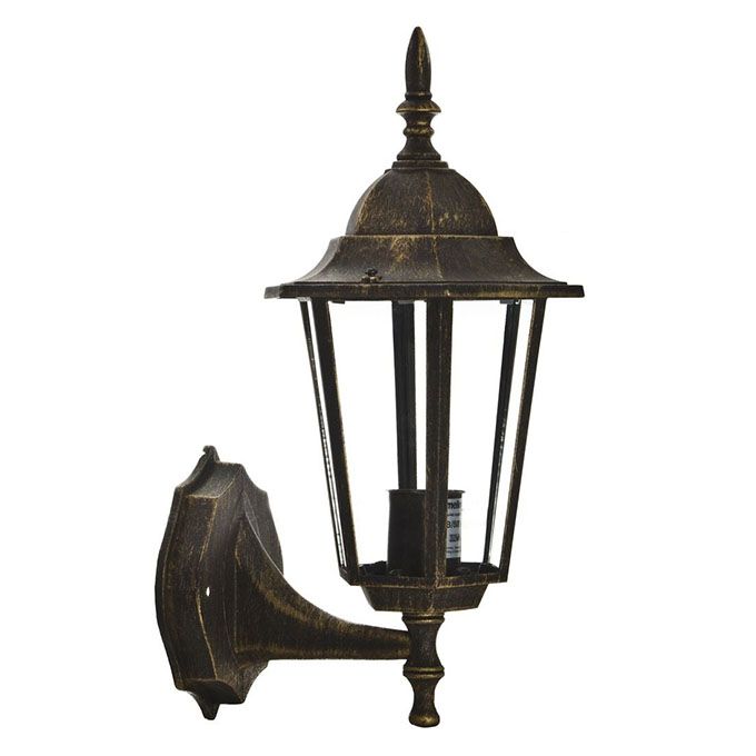 Садово-парковый светильник Camelion 4101 Пушкинский на кронштейне 6 
граней медь