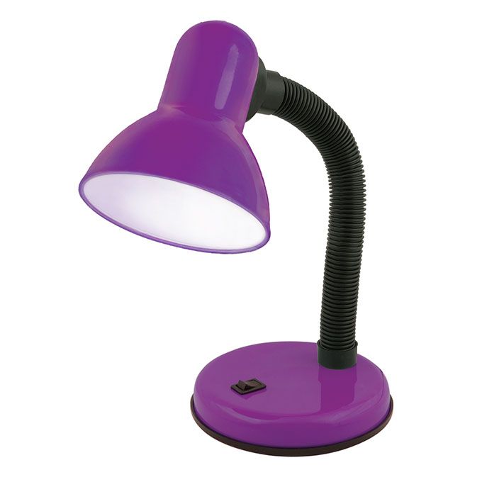 Настольная лампа Uniel Universal TLI-224 E27 фиолетовый (мягкая упаковка)