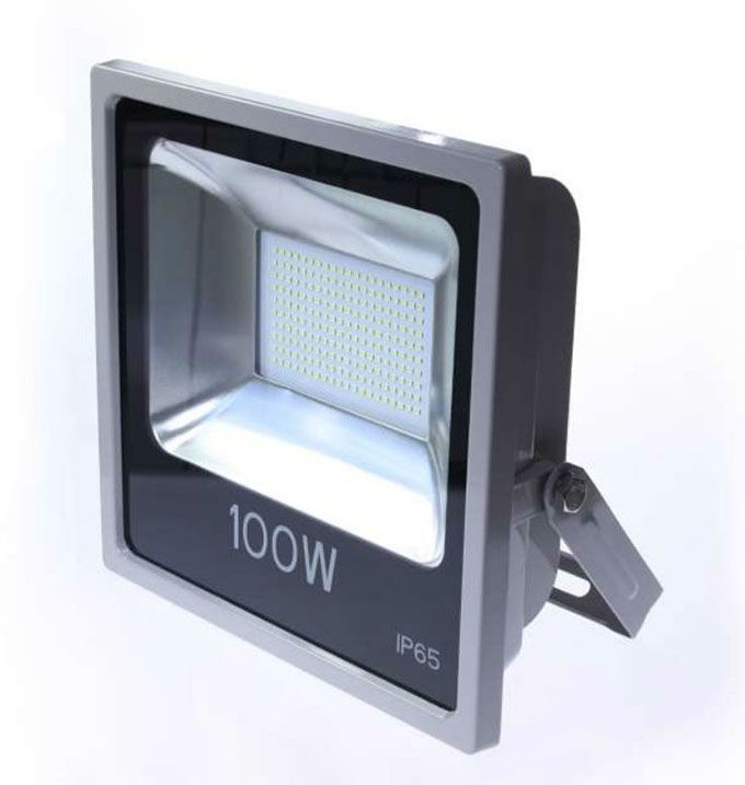 Светодиодный прожектор для растений Uniel LED 100W ULF-P40 IP65 серый