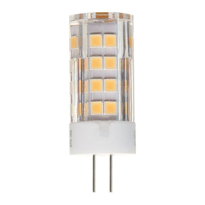 Светодиодная лампа General G4 LED 5W (прозрачная) пластик 2700K