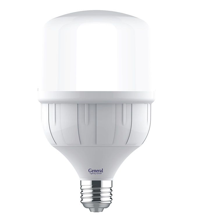 Светодиодная лампа General высокой мощности LED 50W E27 (матовая) 6500K