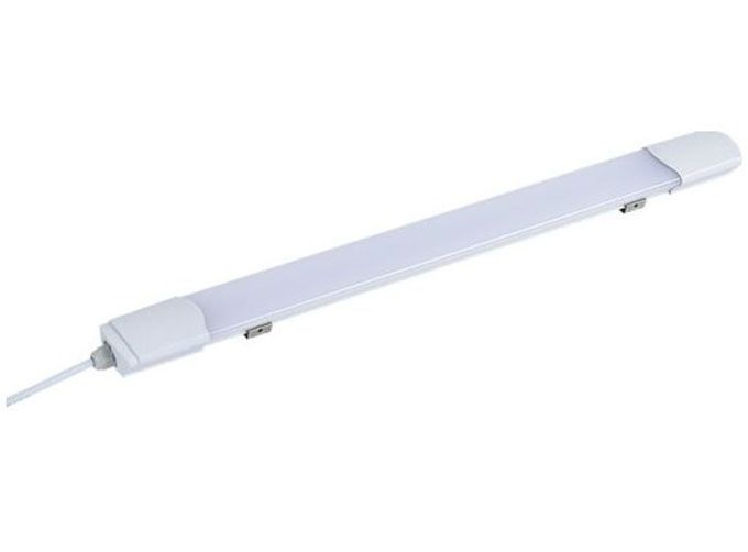 Линейный светодиодный светильник Ecola LED 20W IP65 (замена ЛПО) влагозащищенный тонкий 2700K