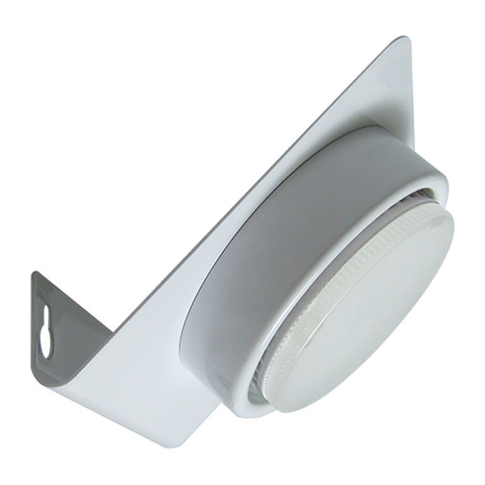 Настенный угловой светильник Ecola GX53-N82 белый