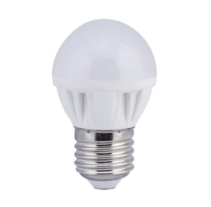 Светодиодная лампа Ecola Light в форме шара LED 4W G45 E27 4000K