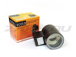 Светильник фасадный Ecola GX53 IP65 односторонний черненая бронза
