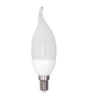 Светодиодная лампа Ecola свеча на ветру LED 5,3W E14 (композит) 2700K