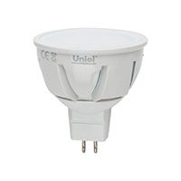 Диммируемая светодиодная лампа Uniel Palazzo DIM JCDR MR16 LED 7W GU5.3 4500K (матовое стекло)