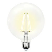 Филаментная светодиодная лампа Uniel Sky шар LED 10W E27 (прозрачная) 3000K