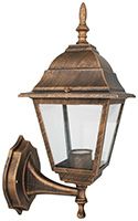 Садово-парковый светильник Camelion 4201 Пушкинский на кронштейне 4 грани бронза