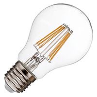 Филаментная светодиодная лампа Ecola в форме шара LED Premium 8W E27 (прозрачная) 2700K