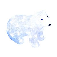 Светодиодная фигура Uniel ULD-M3125-040/STA Белый медведь-4