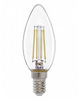 Филаментная светодиодная лампа General свеча LED 7W E14 (прозрачная) 4500K