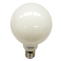 Филаментная светодиодная лампа General шар LED 8W G95 E27 (матовая) 2700K