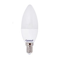 Светодиодная лампа General ECO свеча LED 8W E14 (матовая) 4500K