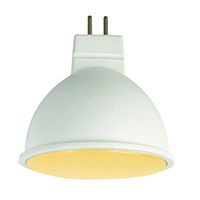 Светодиодная лампа Ecola рефлектор MR16 LED 7W GU5.3 (матовая) желтый