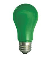 Светодиодная лампа Ecola шар LED 8W A55 E27 (матовая) зеленая