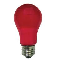 Светодиодная лампа Ecola шар LED 8W A55 E27 (матовая) красная