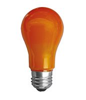 Светодиодная лампа Ecola шар LED 8W A55 E27 (матовая) оранжевая
