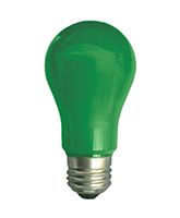 Светодиодная лампа Ecola шар LED 12W A60 E27 (матовая) зеленая
