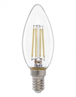Филаментная светодиодная лампа General свеча LED 12W E14 (прозрачная) 2700K