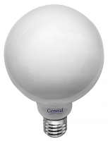 Филаментная светодиодная лампа General шар LED 8W G125 E27 (матовая) 2700K