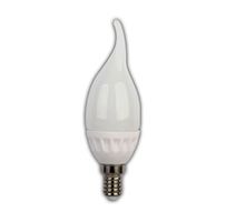 Светодиодная лампа Ecola свеча на ветру LED 5W E14 (керамика) 2700K