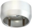 Энергосберегающий светильник Ecola GX40 DGX40F накладной серебро 30x75 (FS40FLECD)