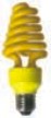 Энергосберегающая лампа в форме спирали Ecola Spiral Color 20W 220V E27 Yellow Желтый 148x60 (Z7CY20ECB)