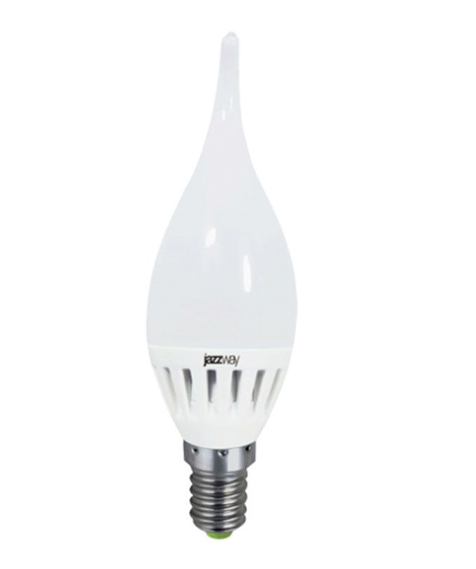 Светодиодная лампа Jazzway PLED-ECO CA37 свеча на ветру LED 3,5W E14 4000K