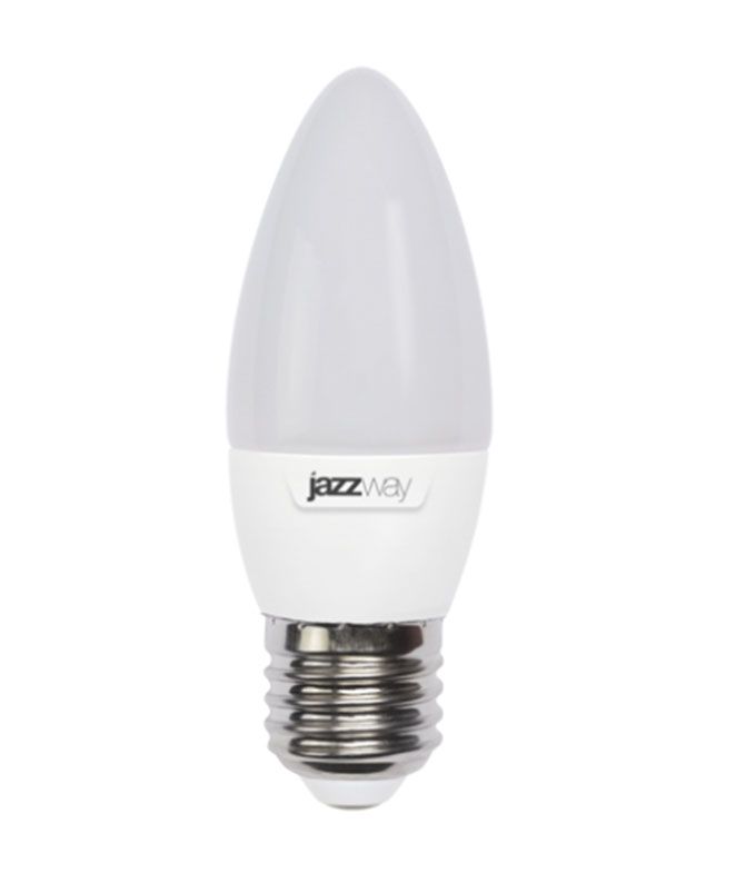 Светодиодная лампа Jazzway PLED-SP C37 свеча LED 7W E27 3000K