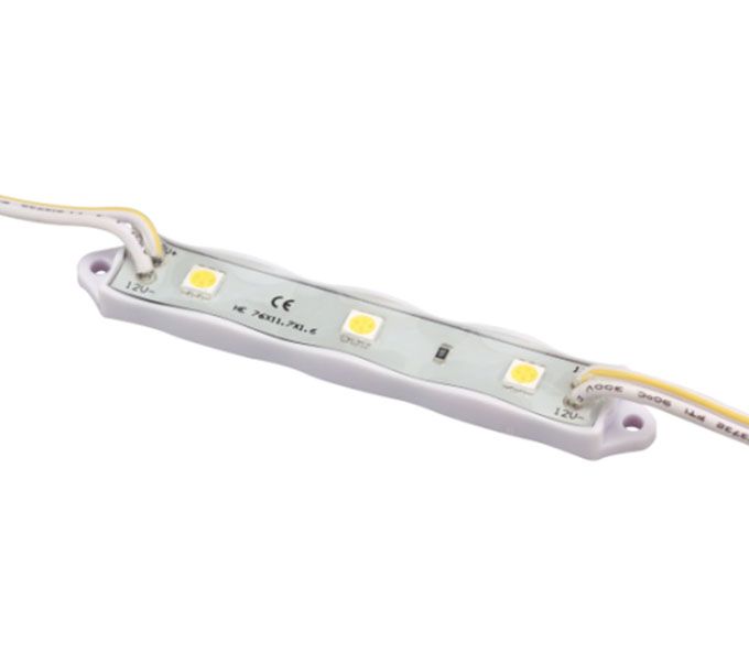 Светодиодный модуль Jazzway 5050 3LED 0,72W 12V IP65 6000-7000K (10 шт.)