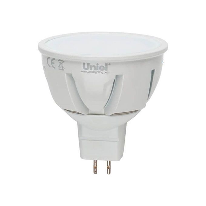 Диммируемая светодиодная лампа Uniel Palazzo DIM JCDR MR16 LED 7W GU5.3 
4500K (матовое стекло)