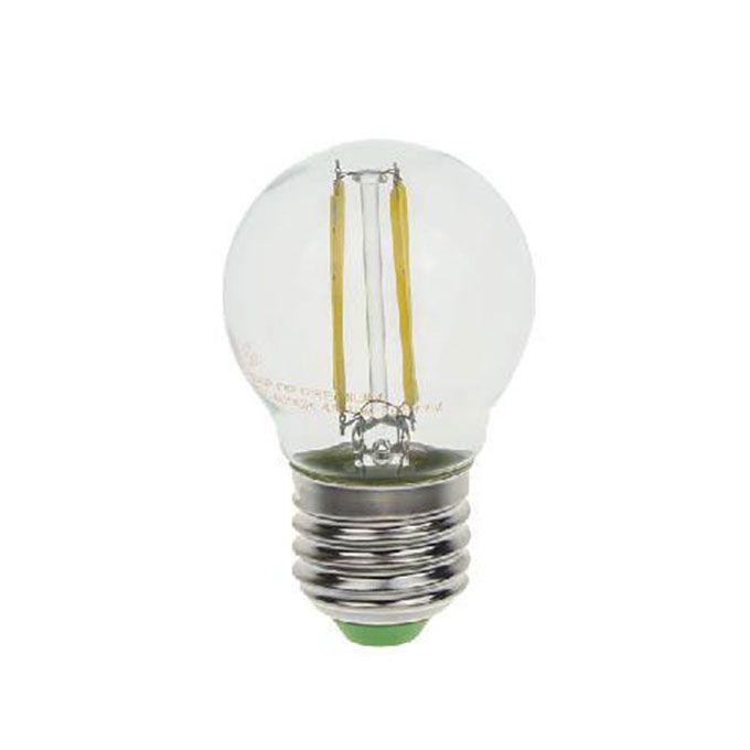 Светодиодная лампа ASD Premium в форме шара LED 5W G45 E27 3000K (прозрачная)