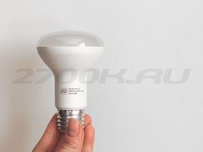 Рефлектор ASD LED-R63-STD 5W Е27 3000K