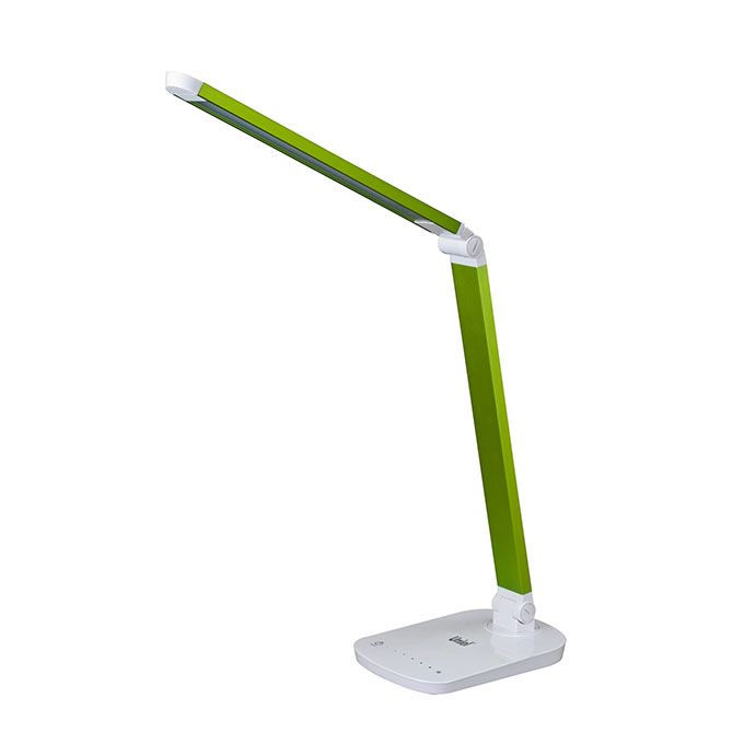 Светодиодный настольный светильник Uniel LED Premium TLD-521 8W зеленый металлик 5000K