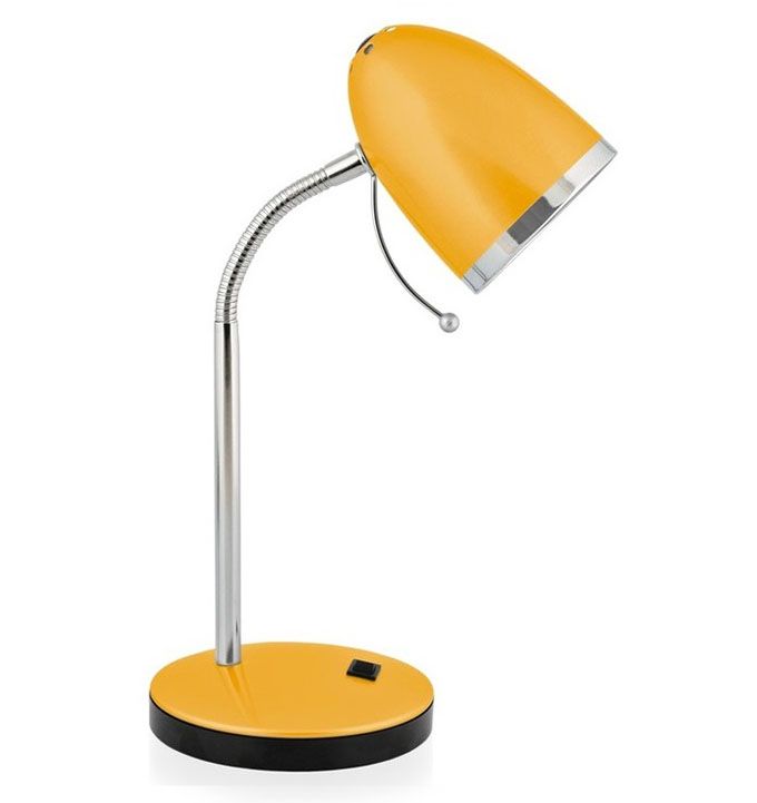Настольная лампа Camelion KD-308 C11 E27 оранжевый