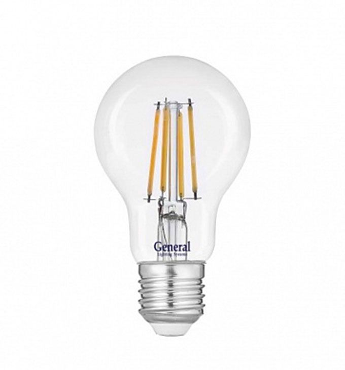 Светодиодная лампа General в форме шара LED 8W A60 E27 2700K