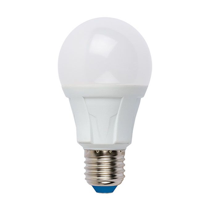 Светодиодная лампа Uniel Яркая в форме шара LED 10W A60 E27 3000K (матовая)