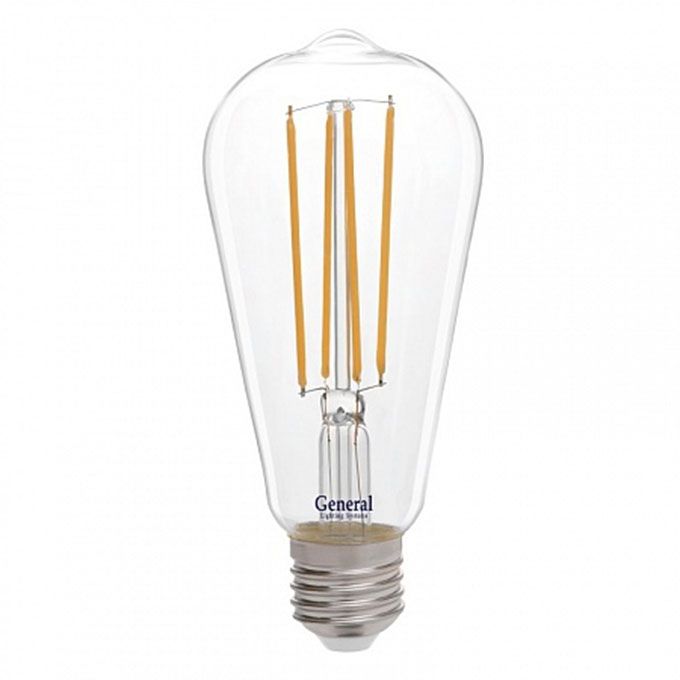 Светодиодная винтажная лампа General LED 10W ST64 E27 4500K