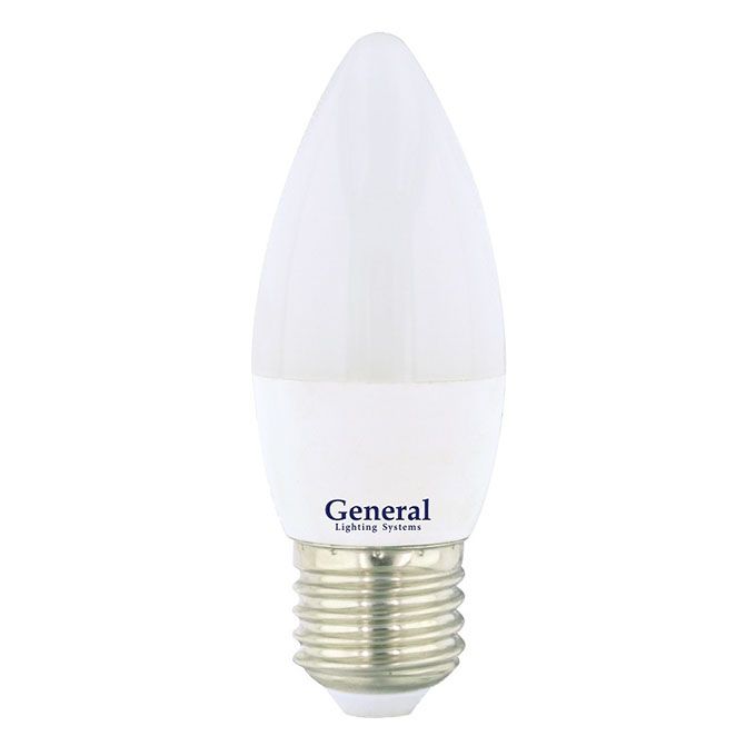 Светодиодная лампа General ECO свеча LED 7W C35 E27 2700K