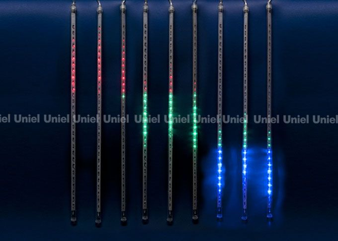Светодиодный занавес Uniel ULD-E2405-240/DTK IP44 падающие звезды для улицы разноцветный
