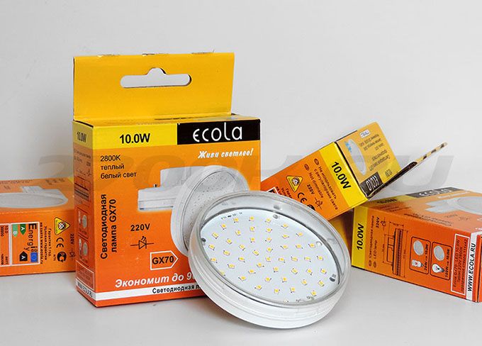 Ecola GX70 LED 10W