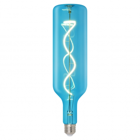 Декоративная светодиодная лампа Uniel SOHO LED 5W E27 голубая колба