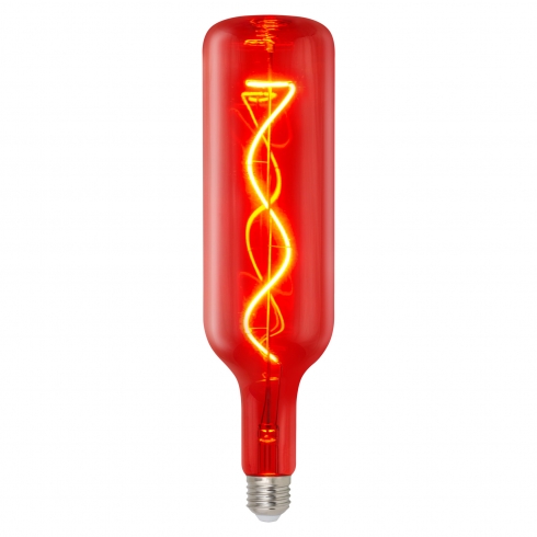 Декоративная светодиодная лампа Uniel SOHO LED 5W E27 красная колба